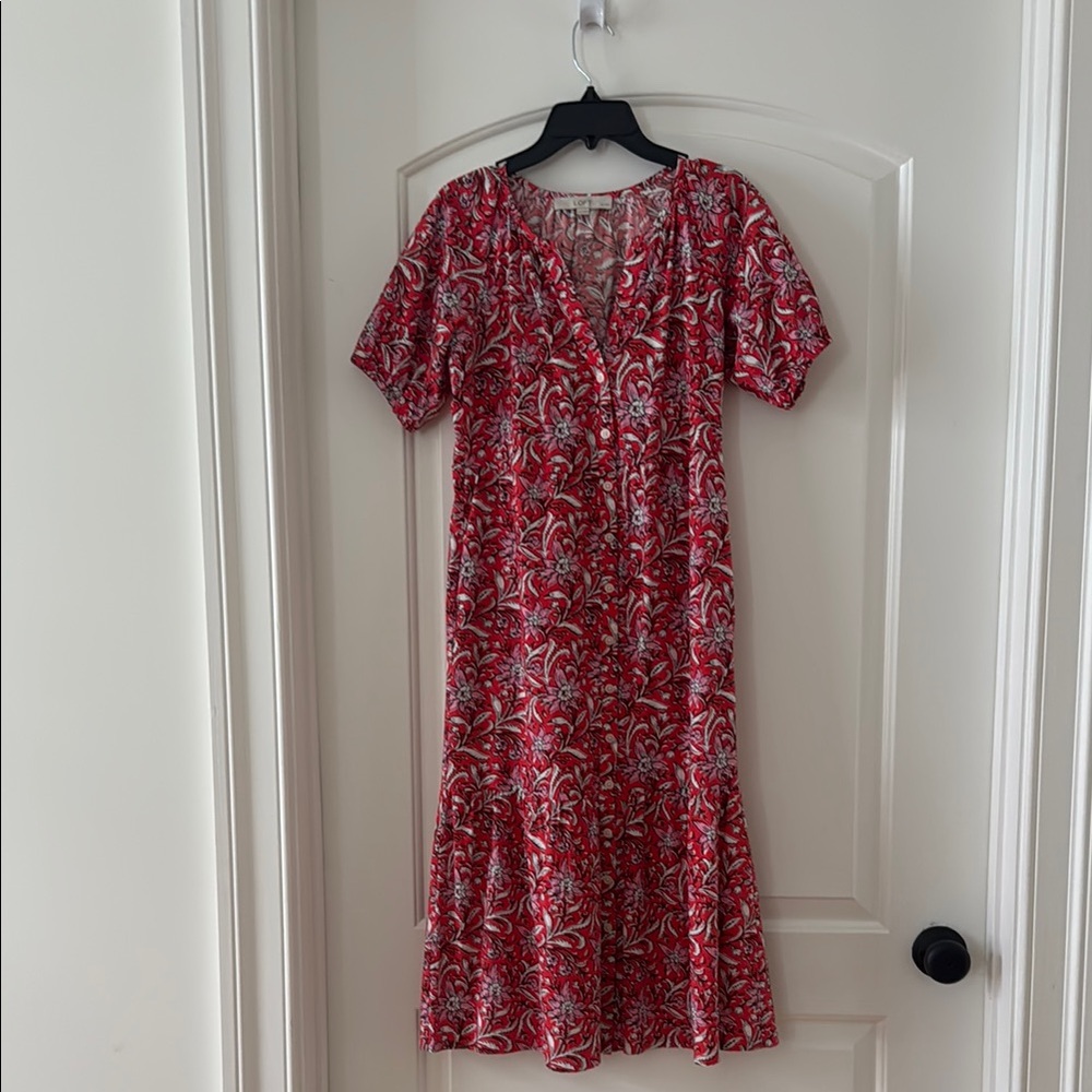 EUC Loft dress, size XXS petite